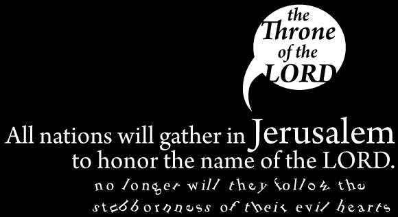 from Jeremiah 3:17
