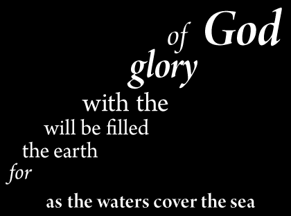 from Habbakuk 2:14